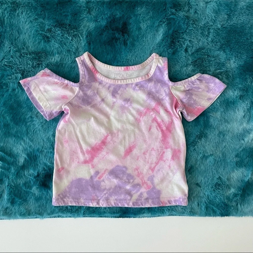Children’s Place Toddler Girl Cutout Tee Size XS (4T)
